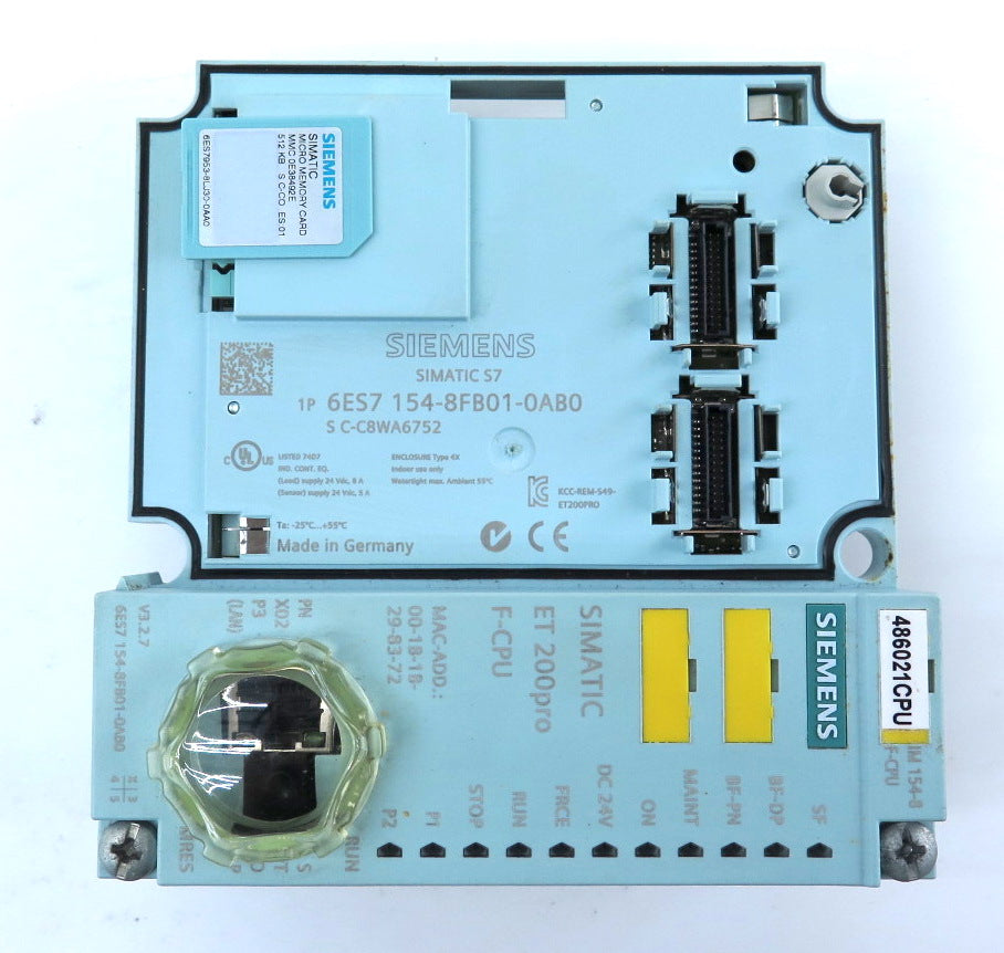 Siemens Simatic S7 Connection Module 6ES7 154-8FB01-0AB0 - Advance Operations