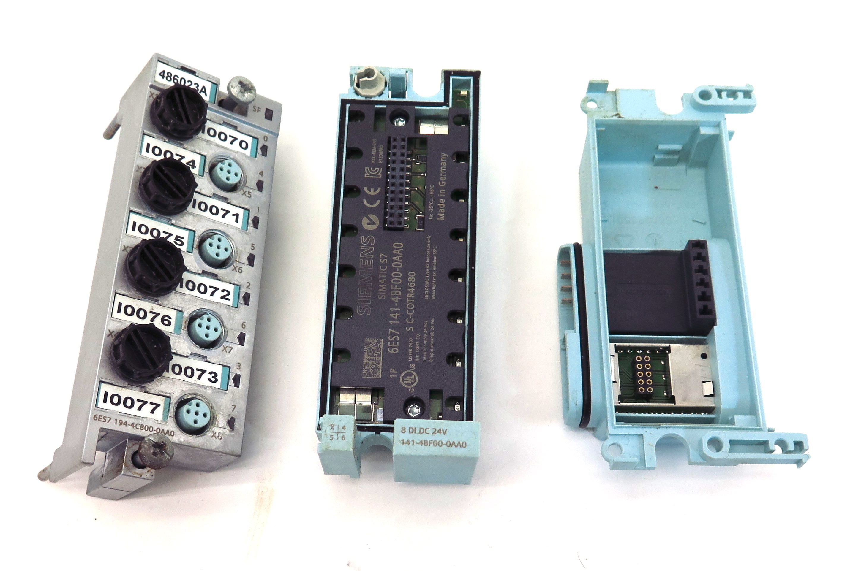 Siemens S7 Module Combo 6ES7 194-4CB00-0AA0 & 6ES7 141-4BF00-0AA0 & A5E0095501 - Advance Operations