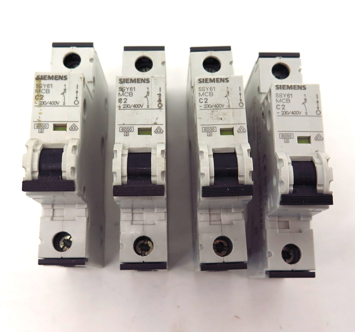Siemens Circuit Breaker 5SY6102-7 MCB C2 2A 230/400V (4) - Advance Operations