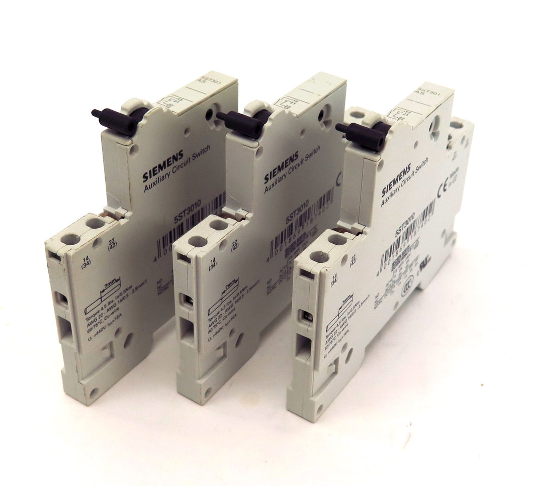 Siemens Circuit Breaker Auxiliary Switch 5ST3010 AS (3) - Advance Operations