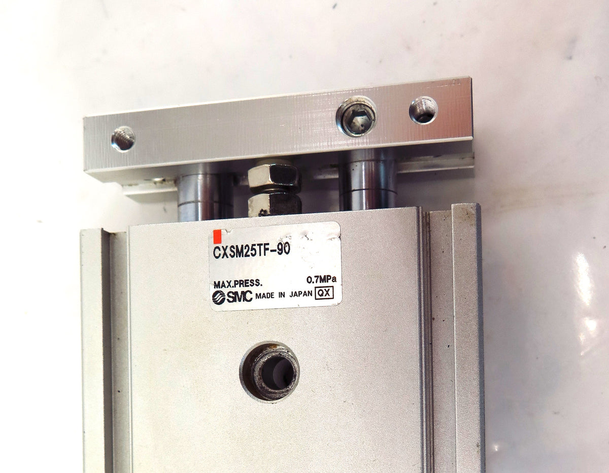 SMC Pneumatic Dual Rod Cylinder CXSM25TF-90 90mm Stroke - Advance Operations