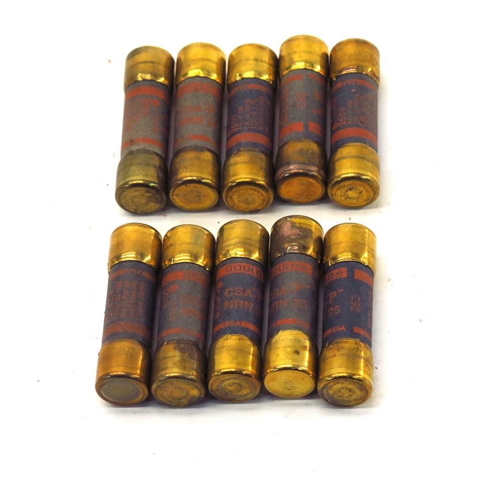 Gould Fuse NRN 25 25A 250VAC (10) - Advance Operations