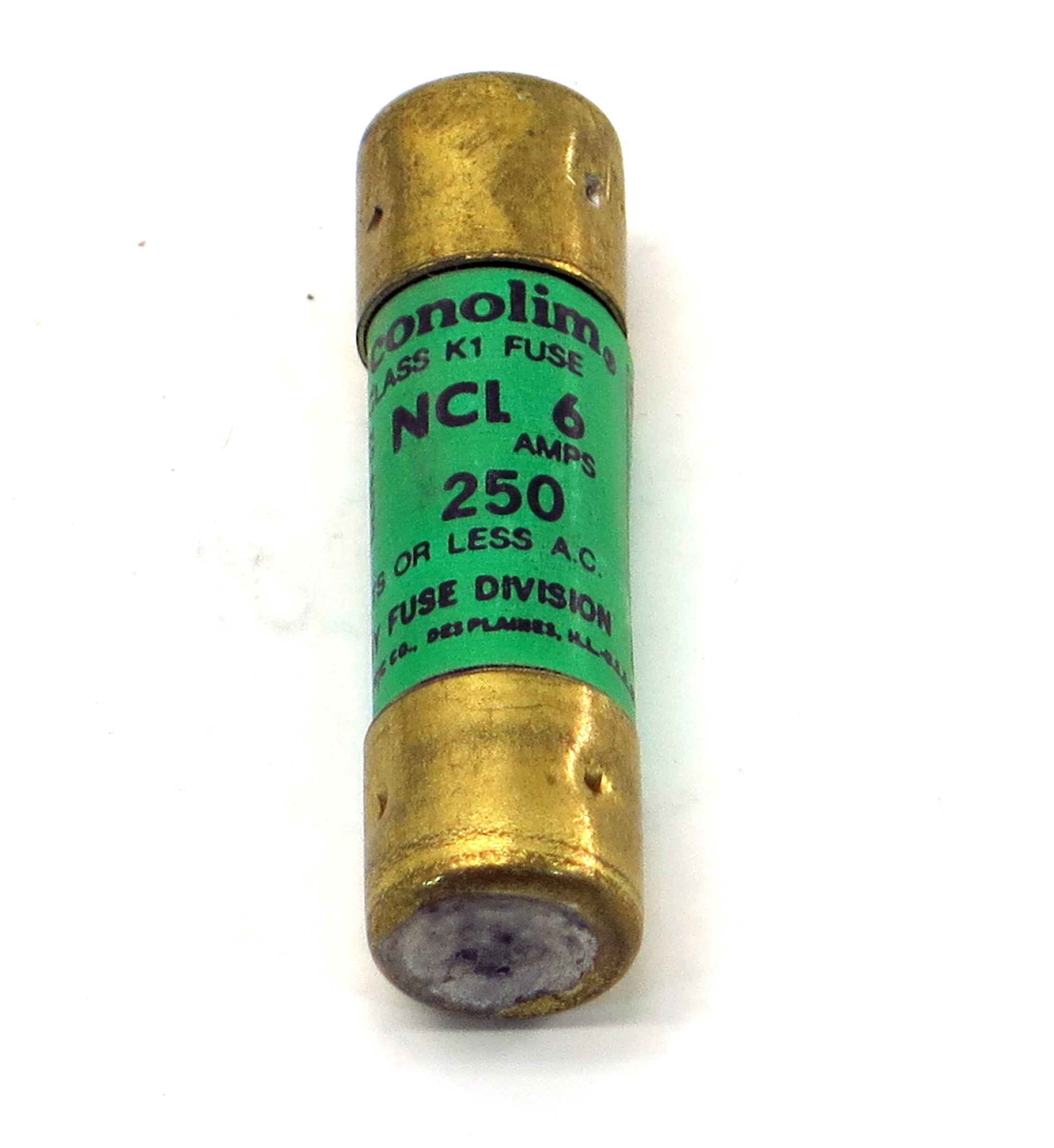 Econolim Class K1 Fuse NCL 6 6A 250VAC (13) - Advance Operations