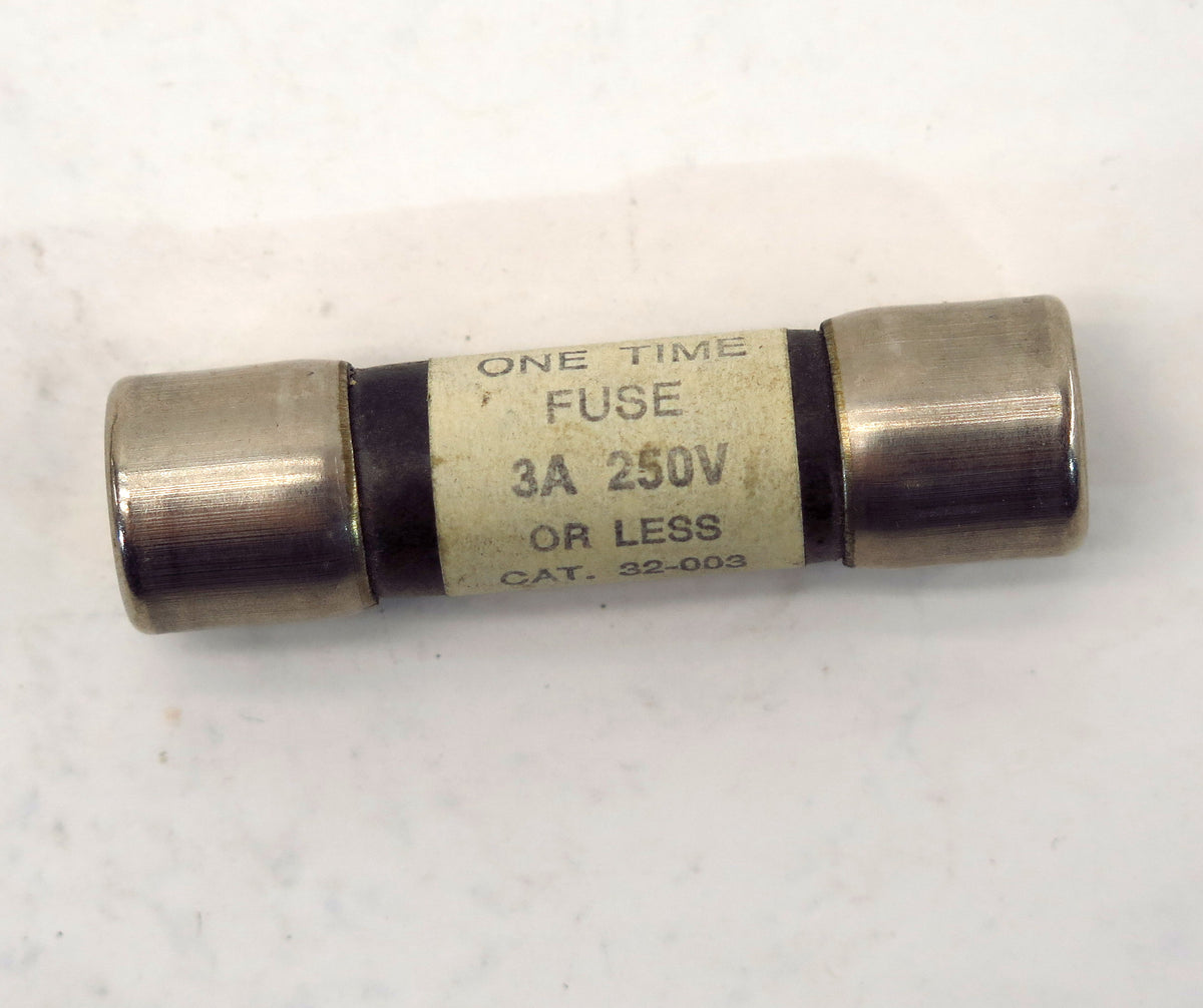 Appleton One Time Fuse Cat 32-003 3A 250VAC (9) - Advance Operations