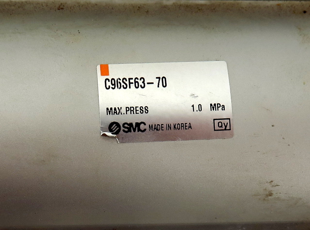 SMC Pneumatic Cylinder C96SF63-70 70mm Stroke - Advance Operations