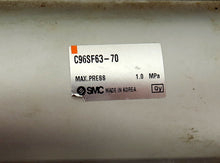 Load image into Gallery viewer, SMC Pneumatic Cylinder C96SF63-70 70mm Stroke - Advance Operations
