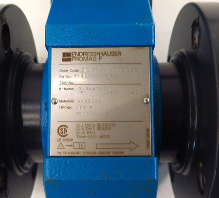 Endress+Hauser Promag F Flowmeter 3" 33FH80-MD1ED11F21A - Advance Operations