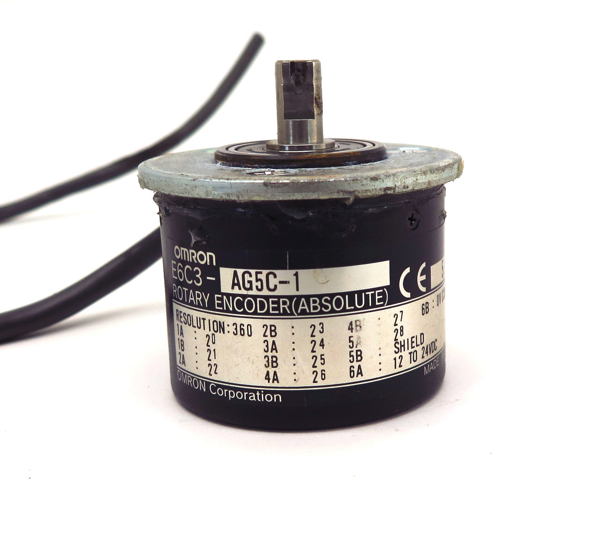 Omron Rotary Encoder (Absolute) E6C3-AG4C-1 12 to 24VDC - Advance Operations