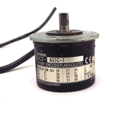 Omron Rotary Encoder (Absolute) E6C3-AG4C-1 12 to 24VDC - Advance Operations