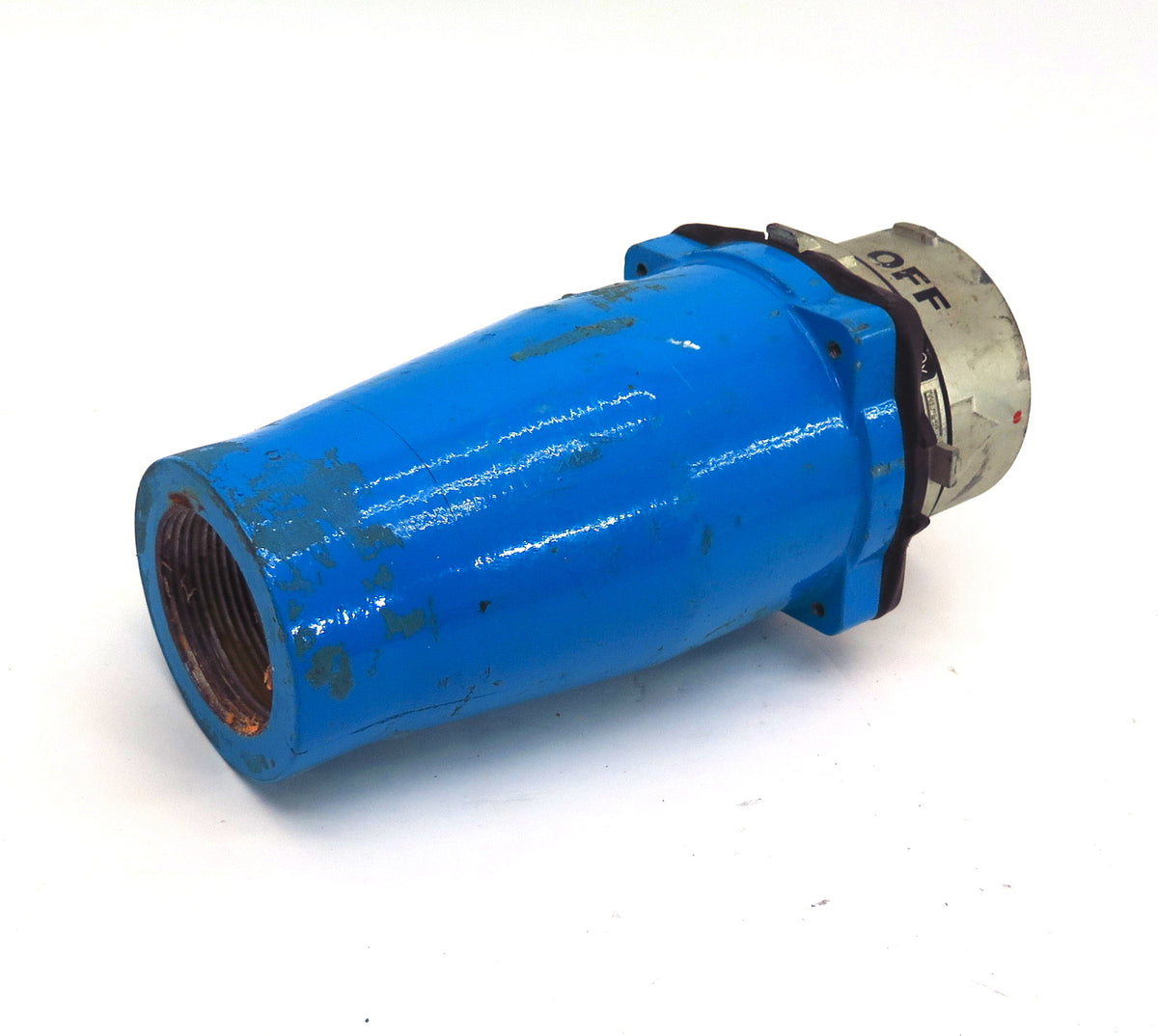 Meltric Inlet Plug 39-28023-K14-4X 3ø600V & Metal Handle 2H212 2-1/2" NPT - Advance Operations