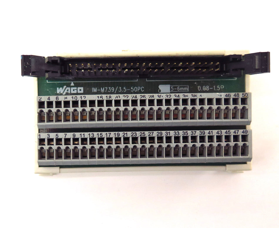 Wago Connector Terminal Block IM-M739/3.5-50PC - Advance Operations