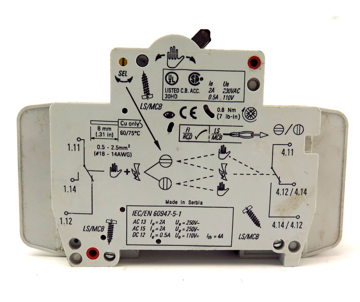 Eaton Circuit Breaker FAZ-D6/2-RT 6A - Advance Operations