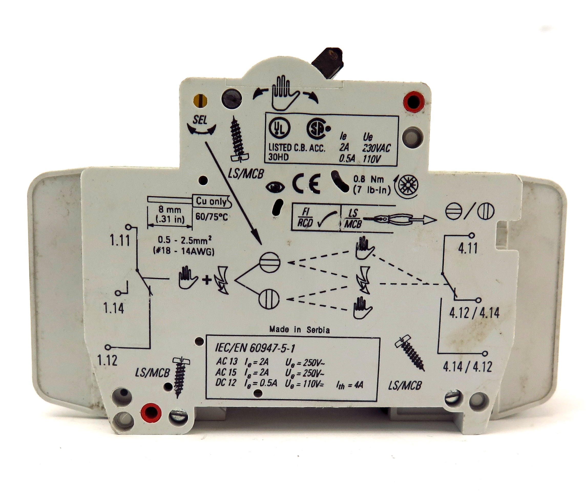 Eaton Circuit Breaker FAZ-D6/2-RT 6A - Advance Operations