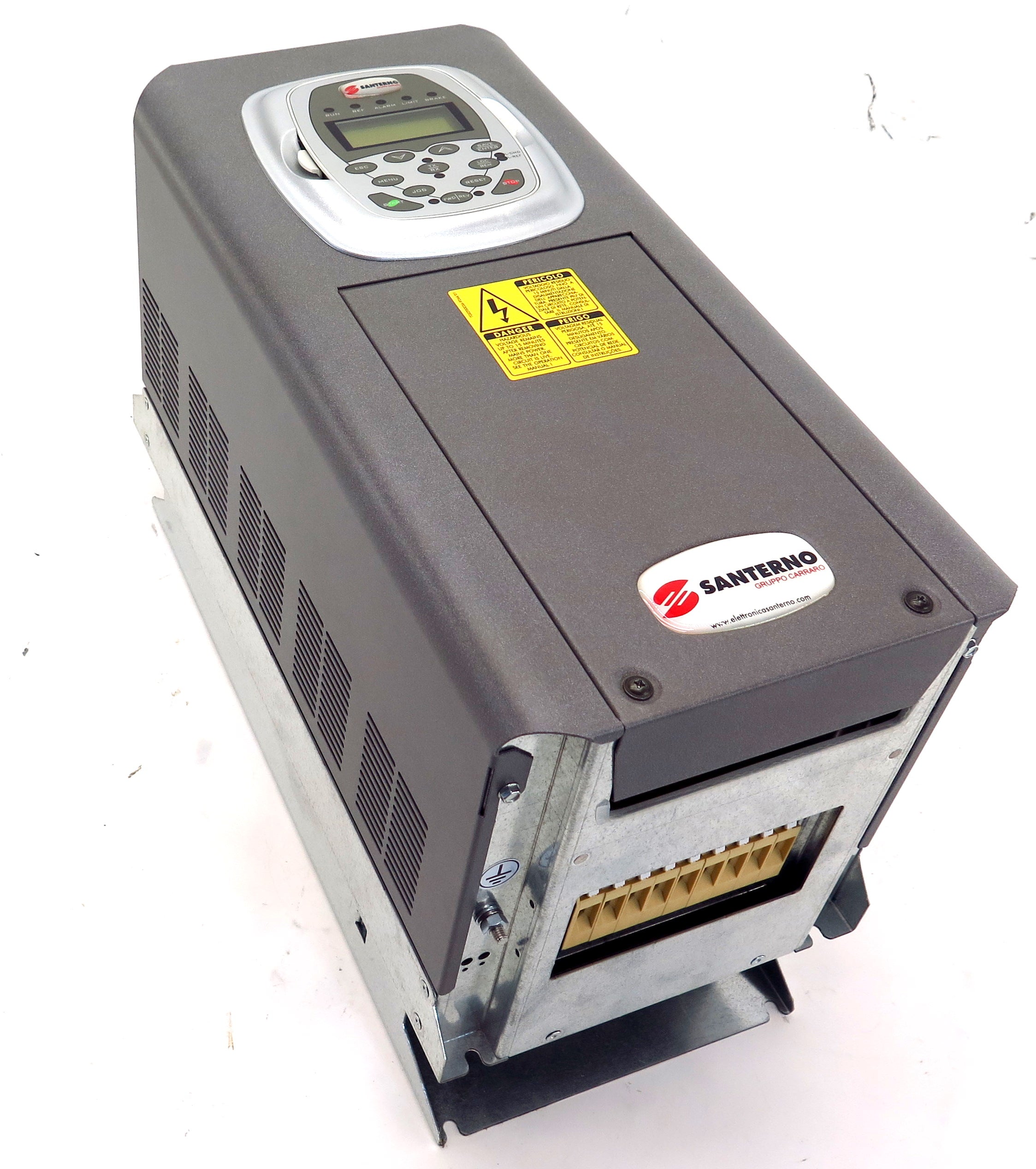 Santerno Sinus Penta Motor AC Drive ZZ0102020 34003 54kW 72HP 380-500Vac MINT Condition - Advance Operations