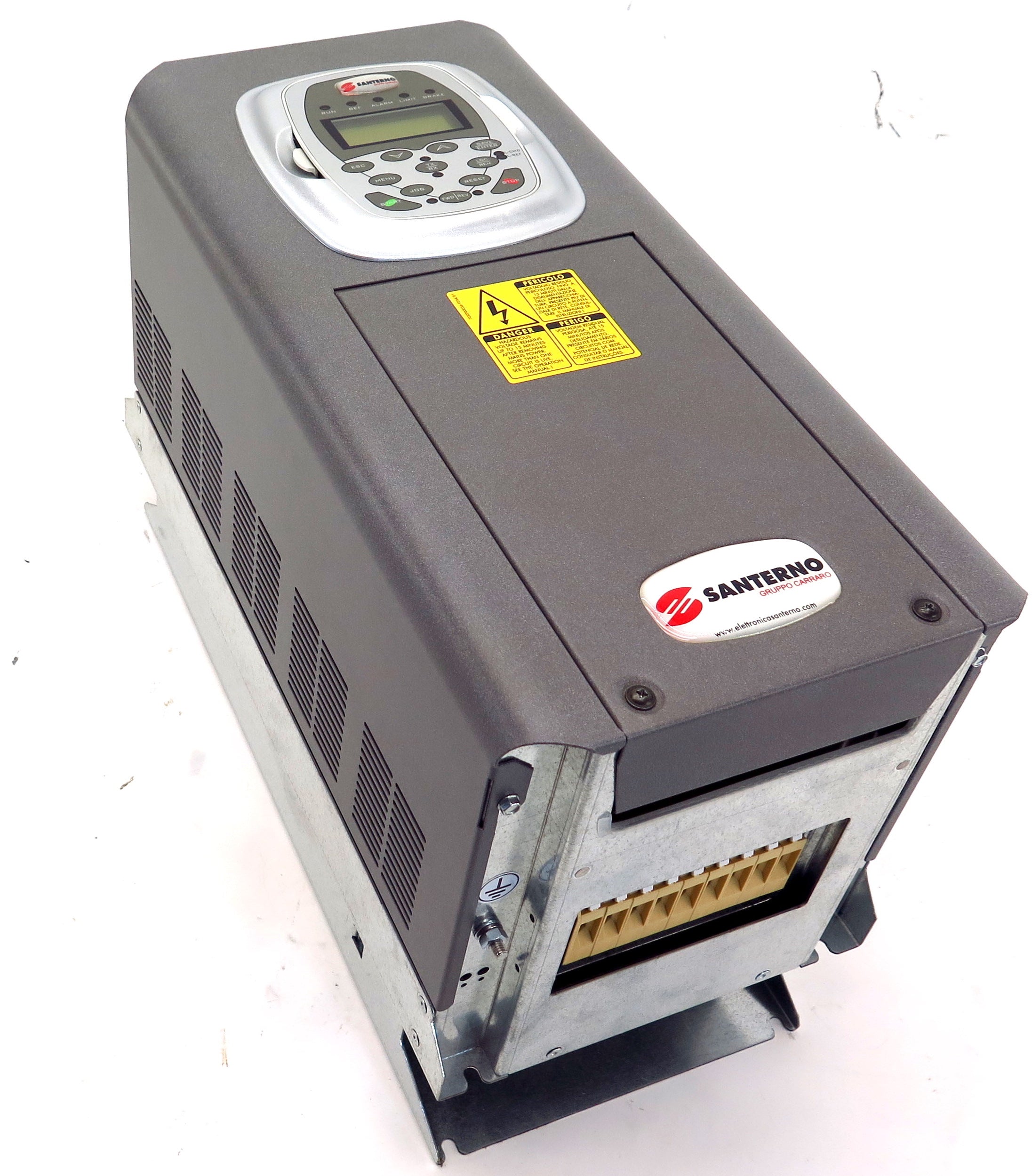 Santerno Sinus Penta Motor AC Drive ZZ0102018 34003 48kW 64HP 380-500Vac MINT Condition - Advance Operations