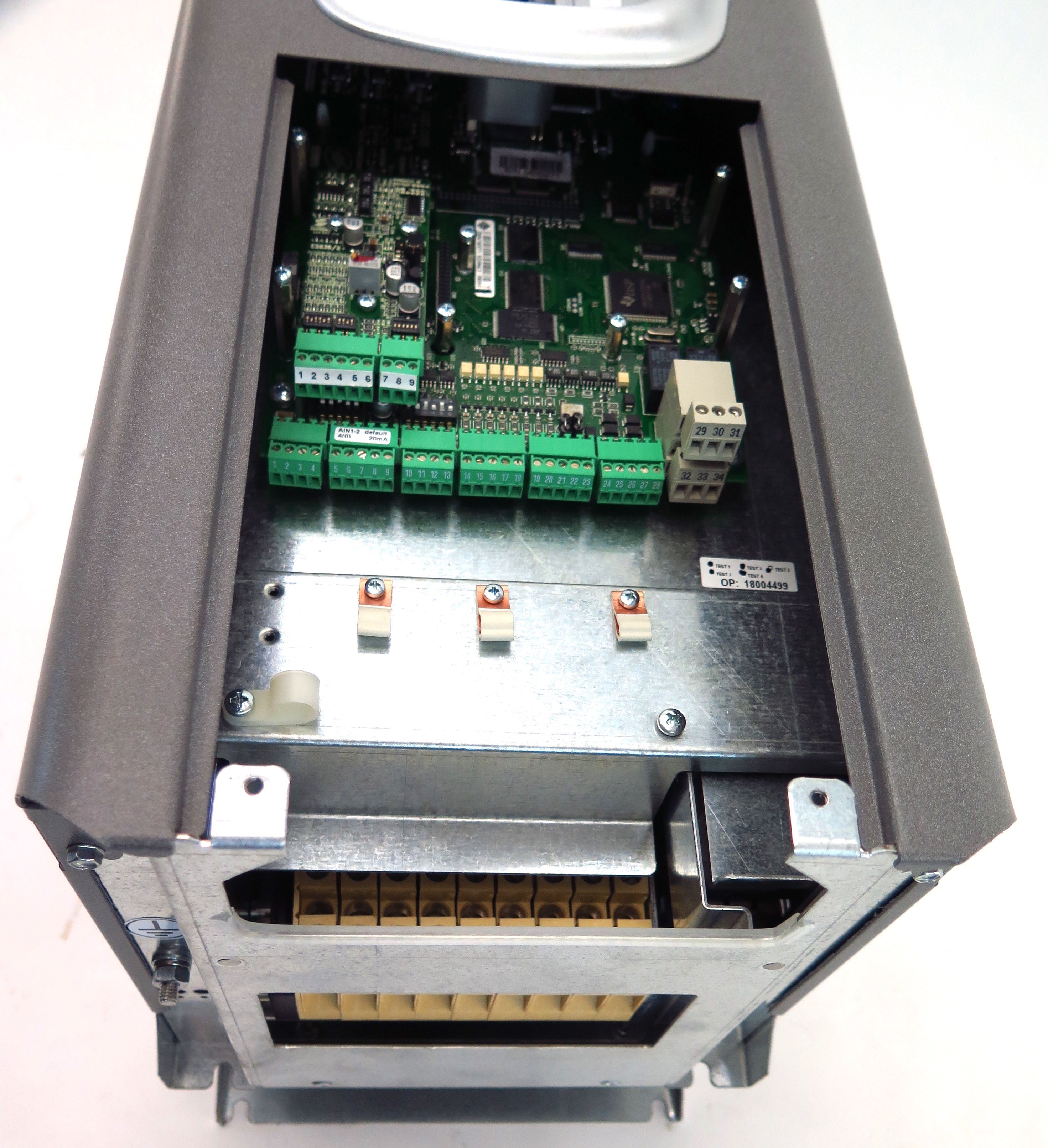 Santerno Sinus Penta Motor AC Drive ZZ0102018 34003 48kW 64HP 380-500Vac MINT Condition - Advance Operations