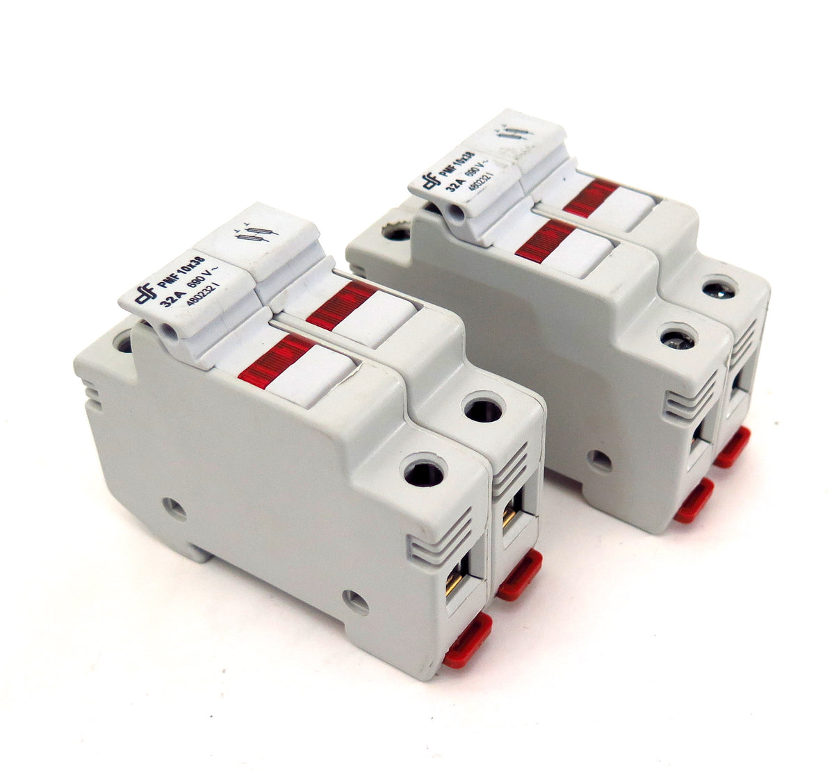 DF Electric Fuse Holder PMF 10X38 600VAC 32A (2) - Advance Operations