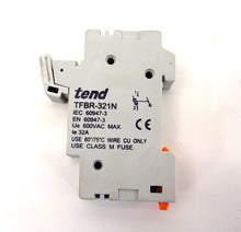 Load image into Gallery viewer, Tend Fuse Holder TFBR-321N 600VAC 32A (4) - Advance Operations
