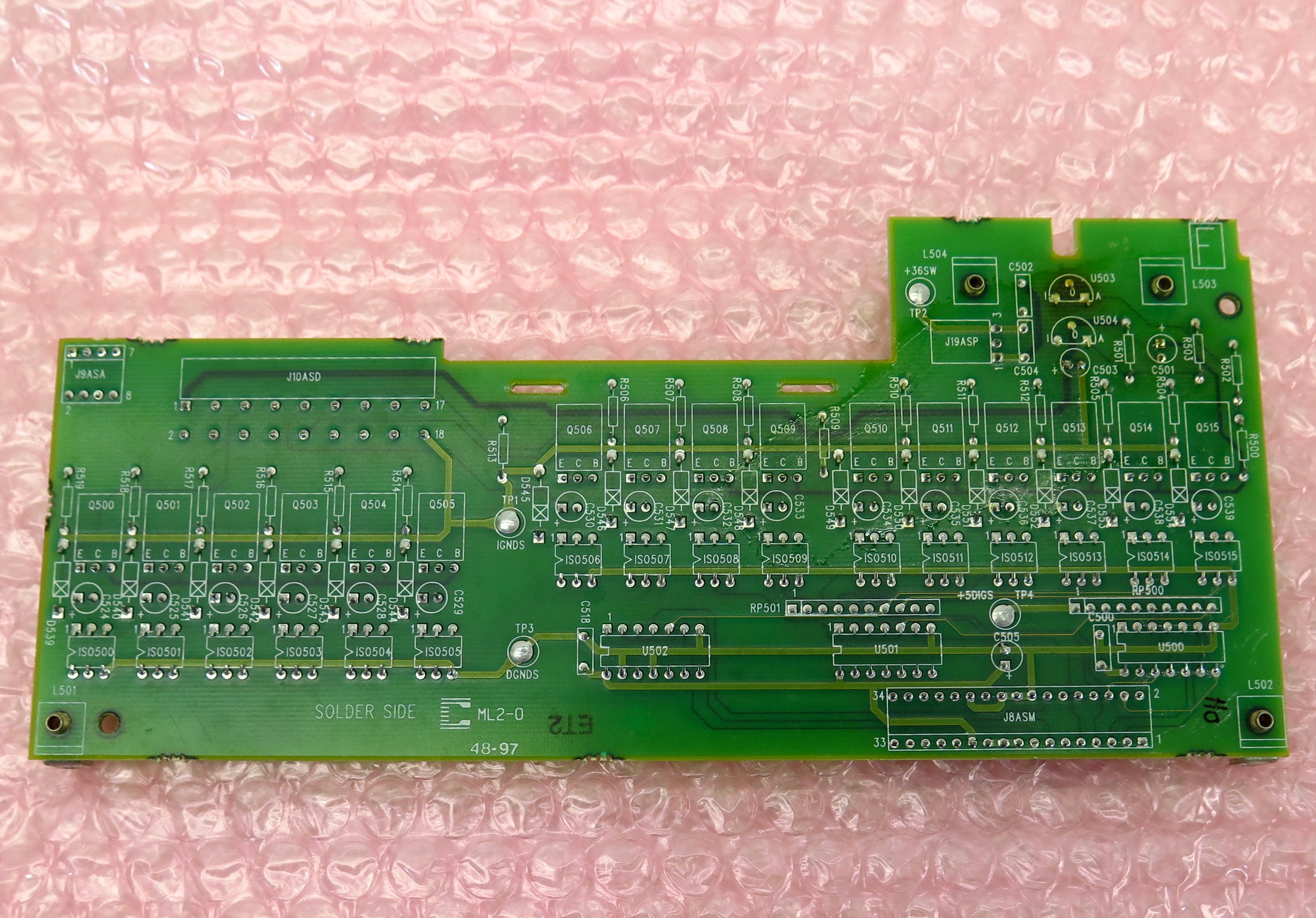 GE Multilin SR760 A-SW Board PCB 1219-0002 1719-1001 Rev G3 - Advance Operations