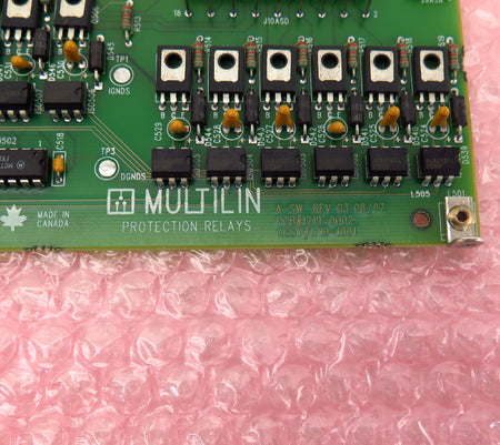 GE Multilin SR760 A-SW Board PCB 1219-0002 1719-1001 Rev G3 - Advance Operations