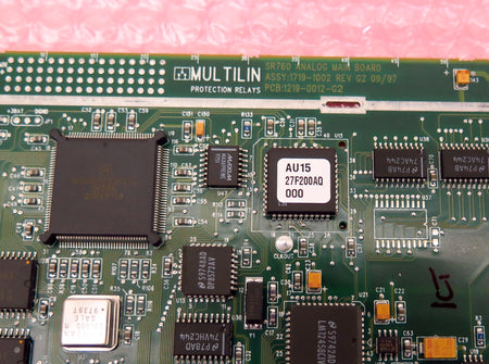 GE Multilin SR760 Analog Main Board PCB 1219-0012-G2  1719-1002 Rev G2 - Advance Operations