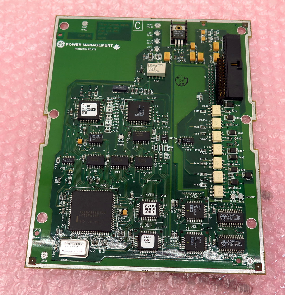 GE Multilin SR760 Control Board PCB 1219-1002 1719-1002 Rev H4 - Advance Operations