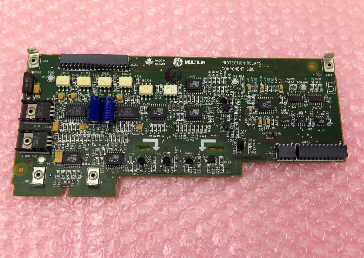 GE Multilin SR760 A-COM Board PCB 1219-1002-H3 1719-1002 Rev H3 - Advance Operations
