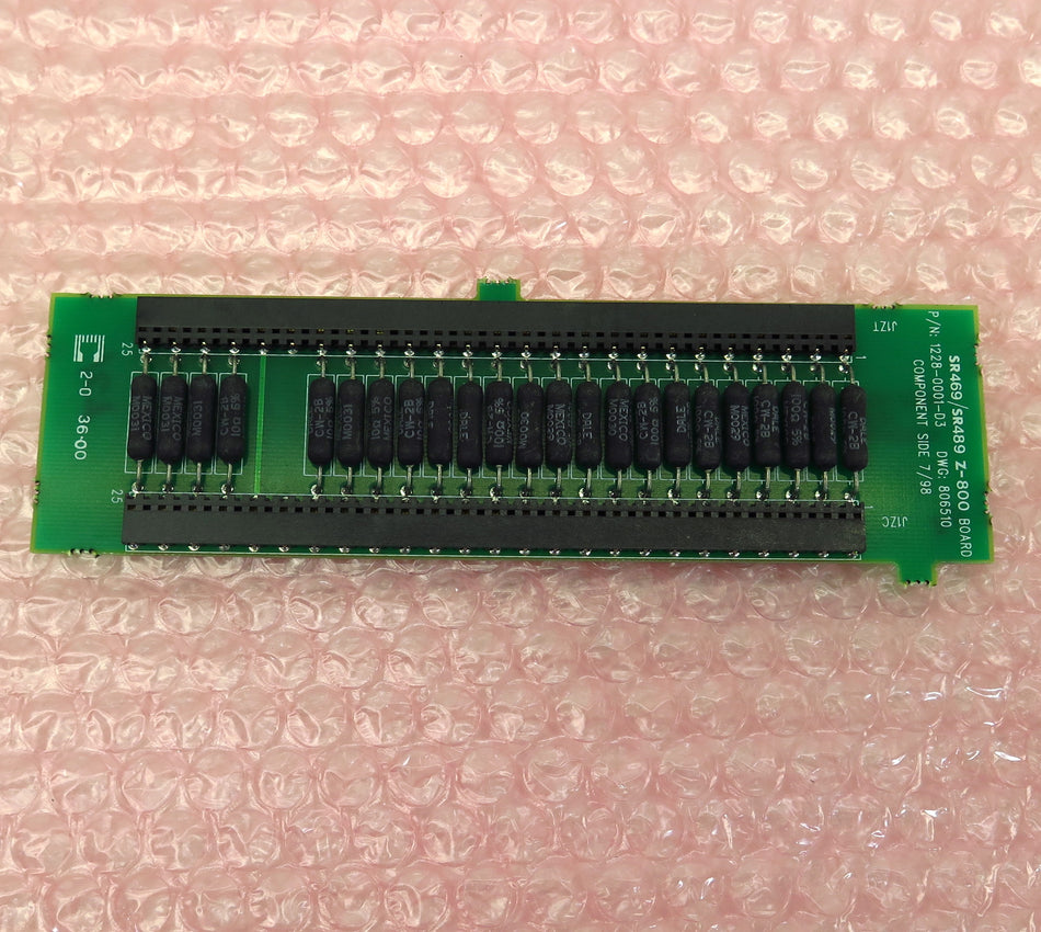 GE Multilin SR469/SR489 Z-800 Board 1228-0001-D3 - Advance Operations