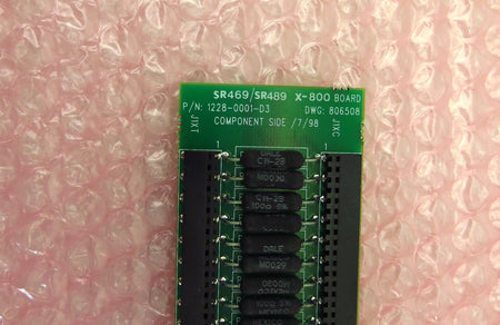 GE Multilin SR469/SR489 X-800 Board 1228-0001-D3 - Advance Operations