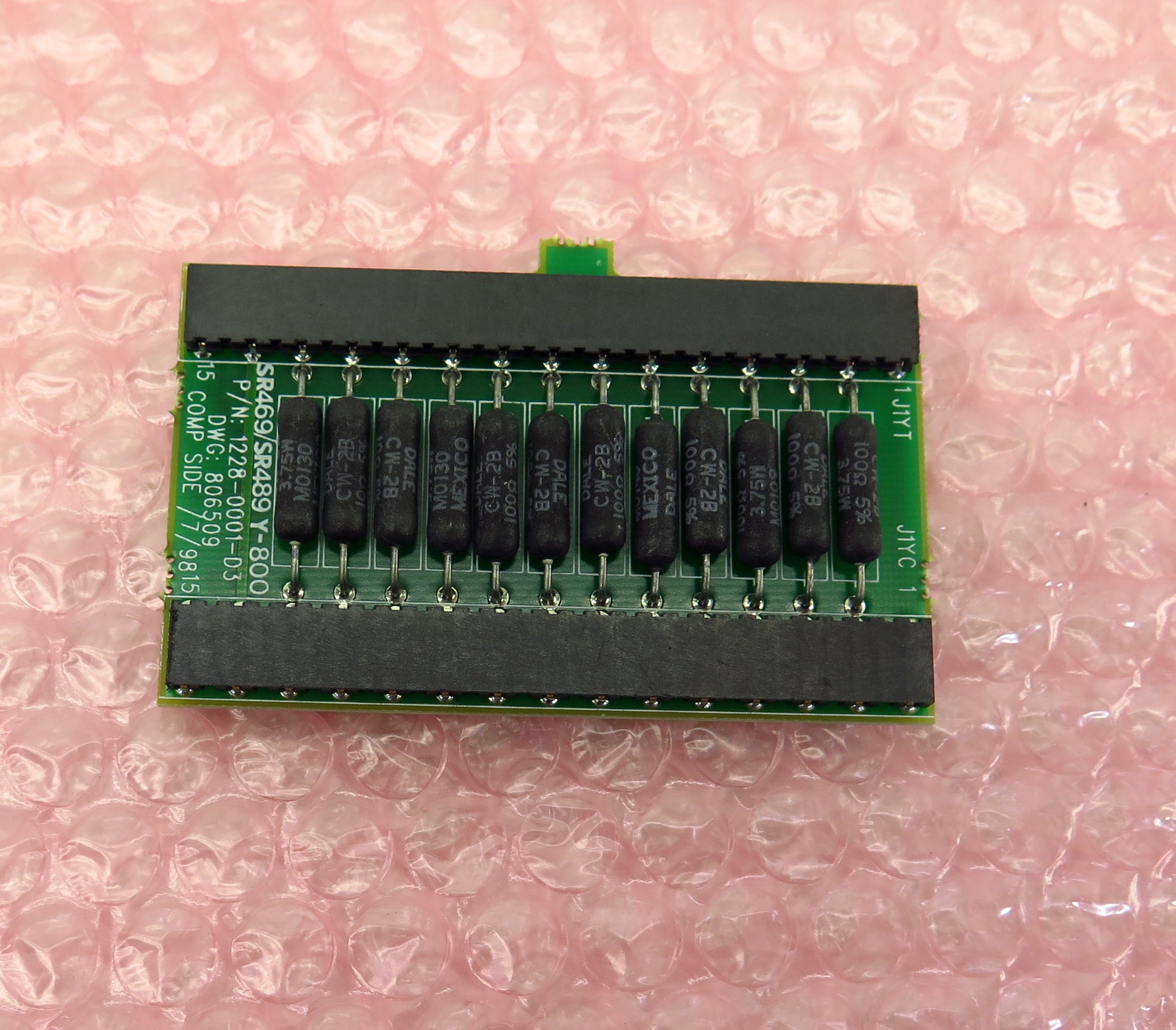 GE Multilin SR469/SR489 Y-800 Board 1228-0001-D3 - Advance Operations