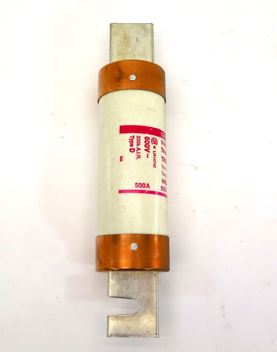 Gould Shawmut Tri-onic Time Delay Fuse TRSR500 TRSR 500 500A 600V - Advance Operations