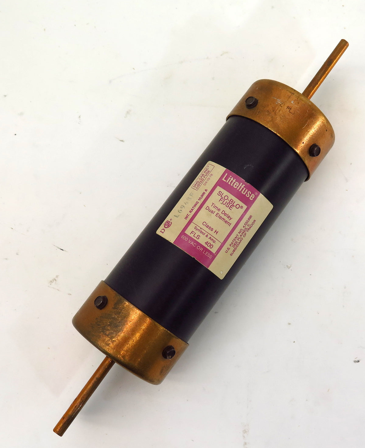 LittleFuse SLO-SLO Time Delay Fuse FLS400 400A 600VAC Class H - Advance Operations