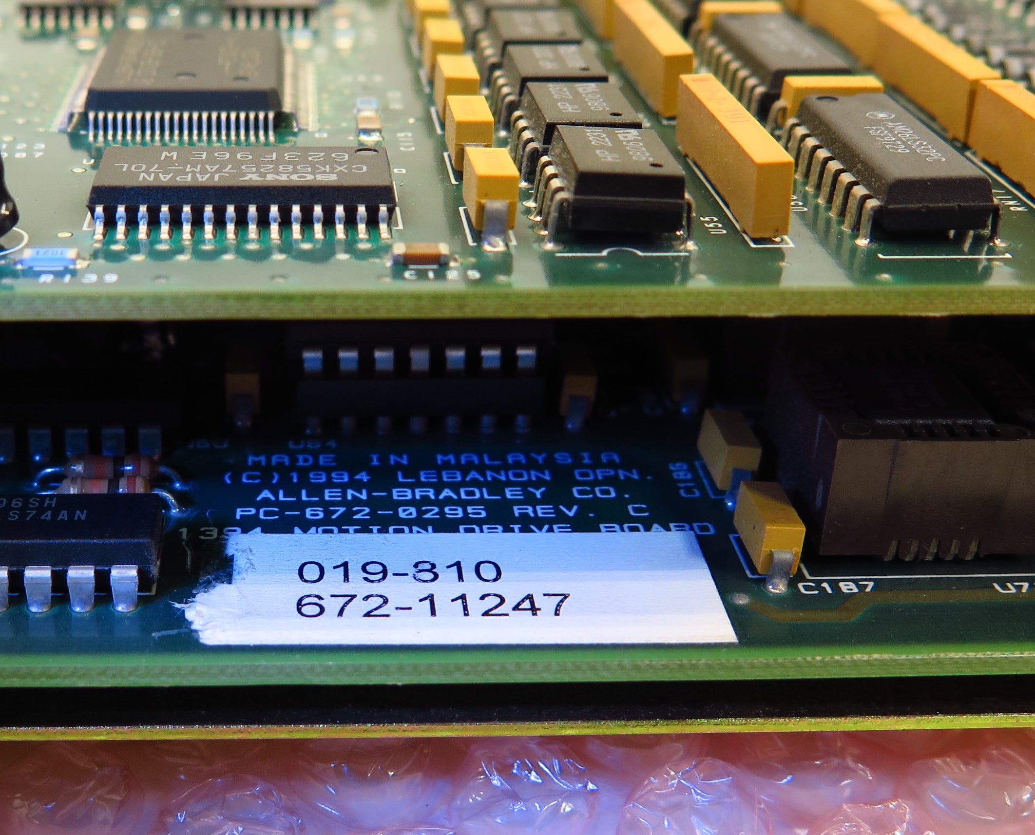 Allen-Bradley 1394 System Module Motion Controller 74102-183-11 Series F - Advance Operations