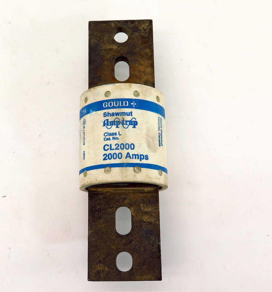 Gould Shawmut Current Limiting Fuse CL2000 600V 2000A Class L - Advance Operations