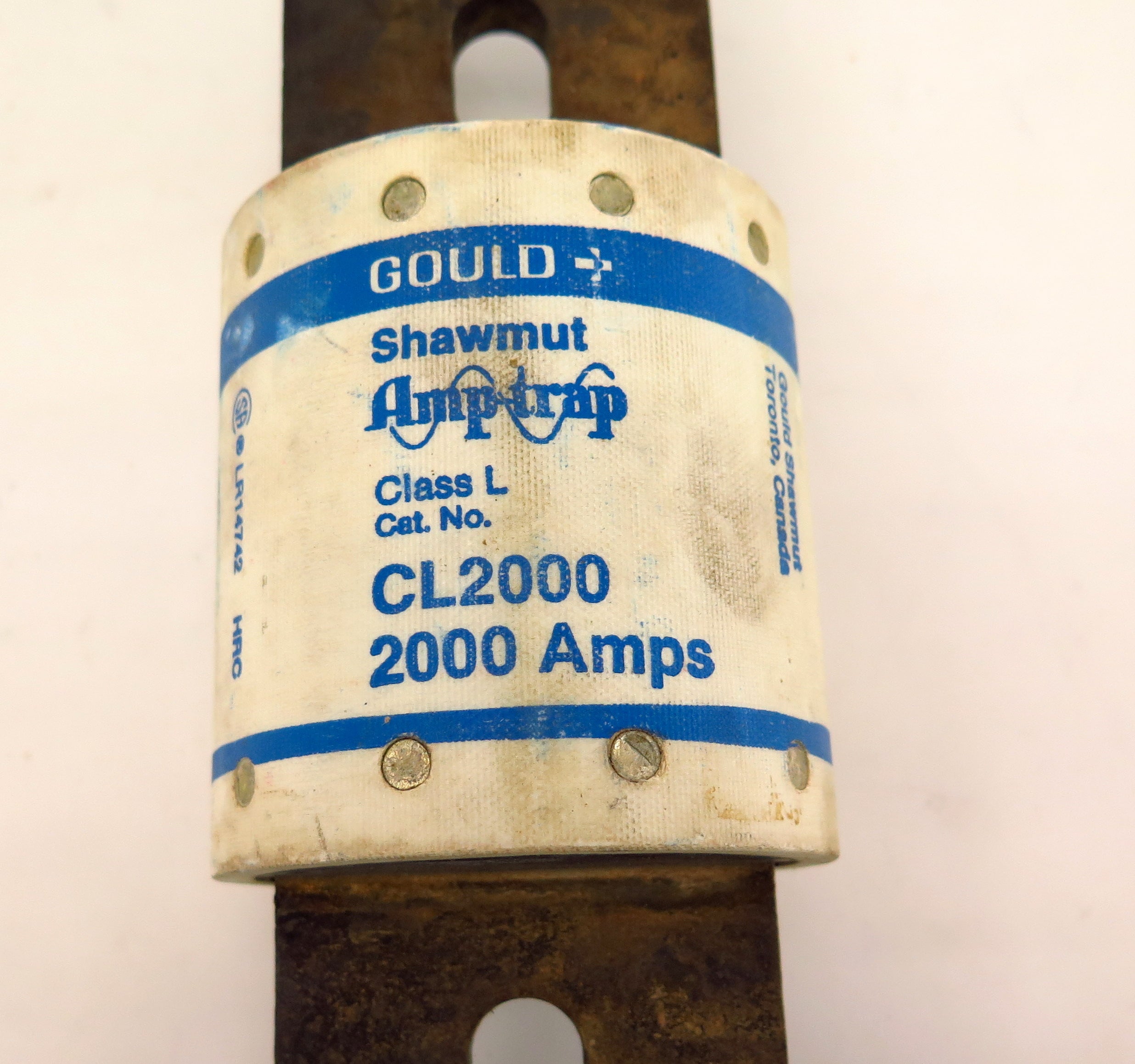 Gould Shawmut Current Limiting Fuse CL2000 600V 2000A Class L - Advance Operations