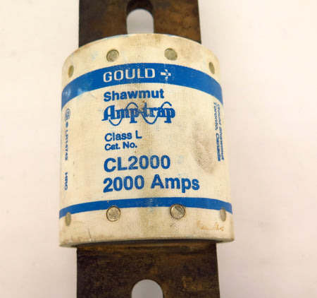 Gould Shawmut Current Limiting Fuse CL2000 600V 2000A Class L - Advance Operations