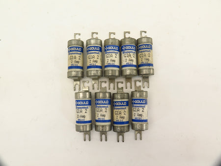 Gould Shawmut Fuse GIA2 2A 600V Class C (9) - Advance Operations