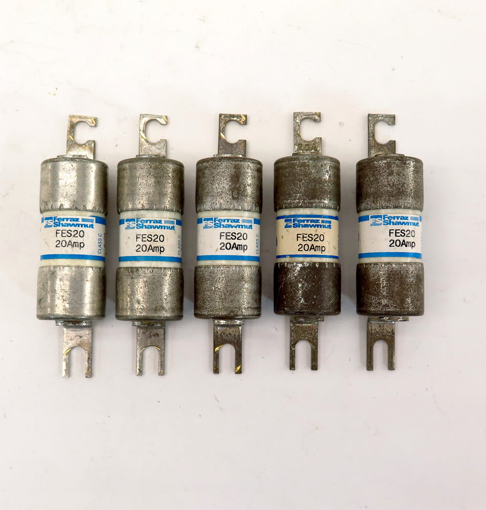 Ferraz Shawmut Fuse FES20 20A 600V Class C (5) - Advance Operations