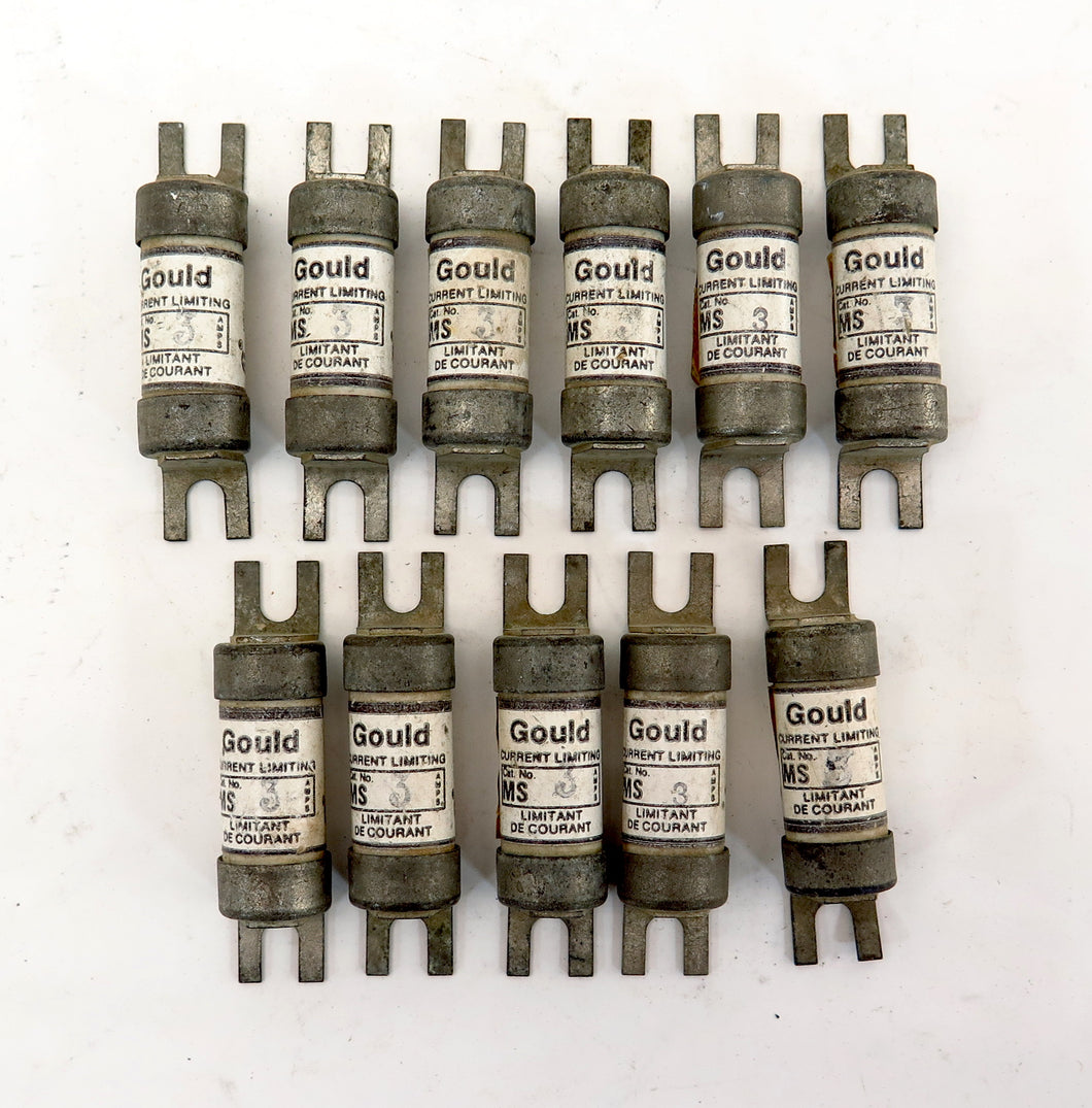 Gould Current Limiting Fuse MS3 3A 600V (11) - Advance Operations