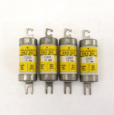 Gec Alsthom Fuse CIA15 15A 600V (4) - Advance Operations