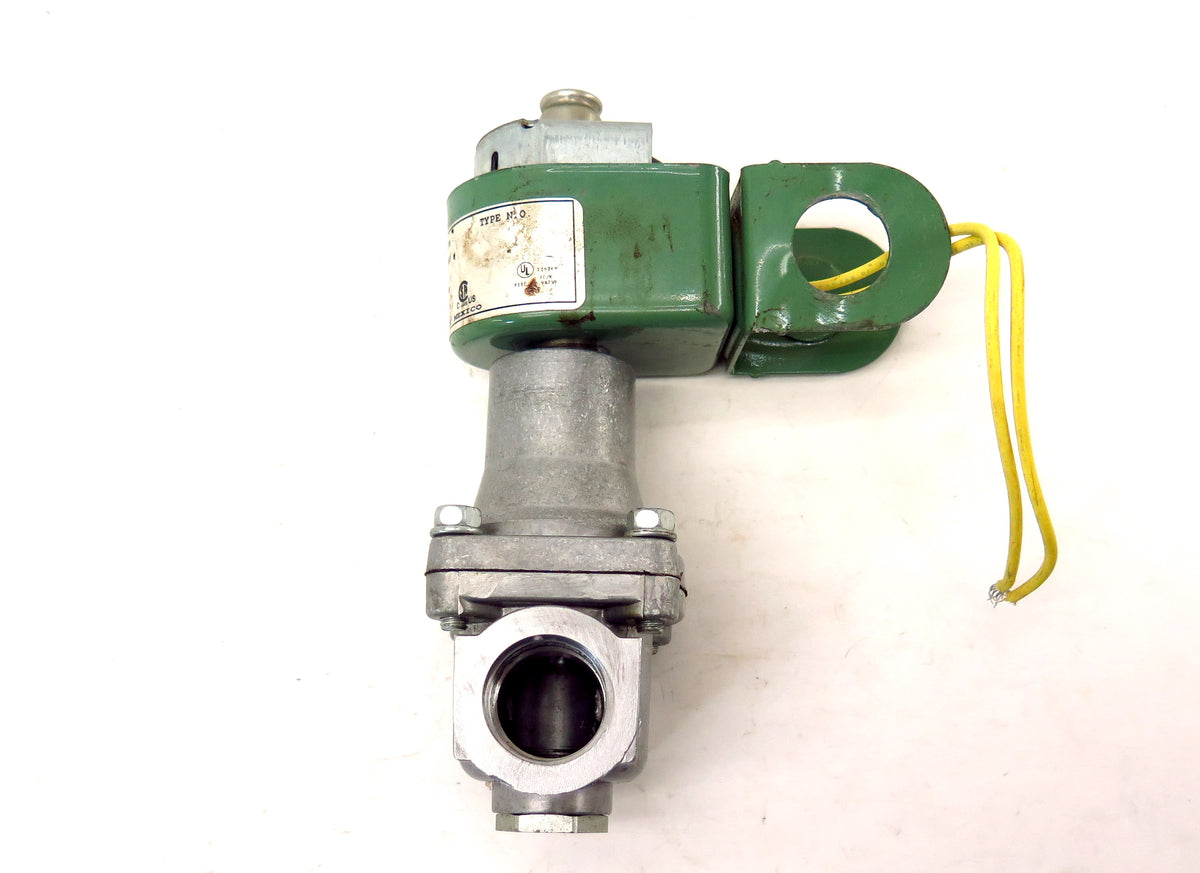 Asco Solenoid Gas Valve S262SG02N3EG5 3/4" 120V Coil 30 Psi - Advance Operations