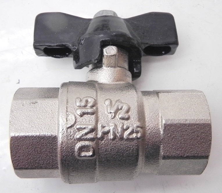 GMR T Handle Brass Ball Valve 1/2" NPT DN15 ACS08ACCNY190 (2) - Advance Operations