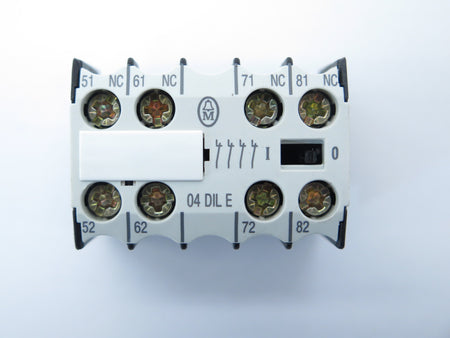 Moeller 04 DIL E  Auxillary Contact Block - Advance Operations
