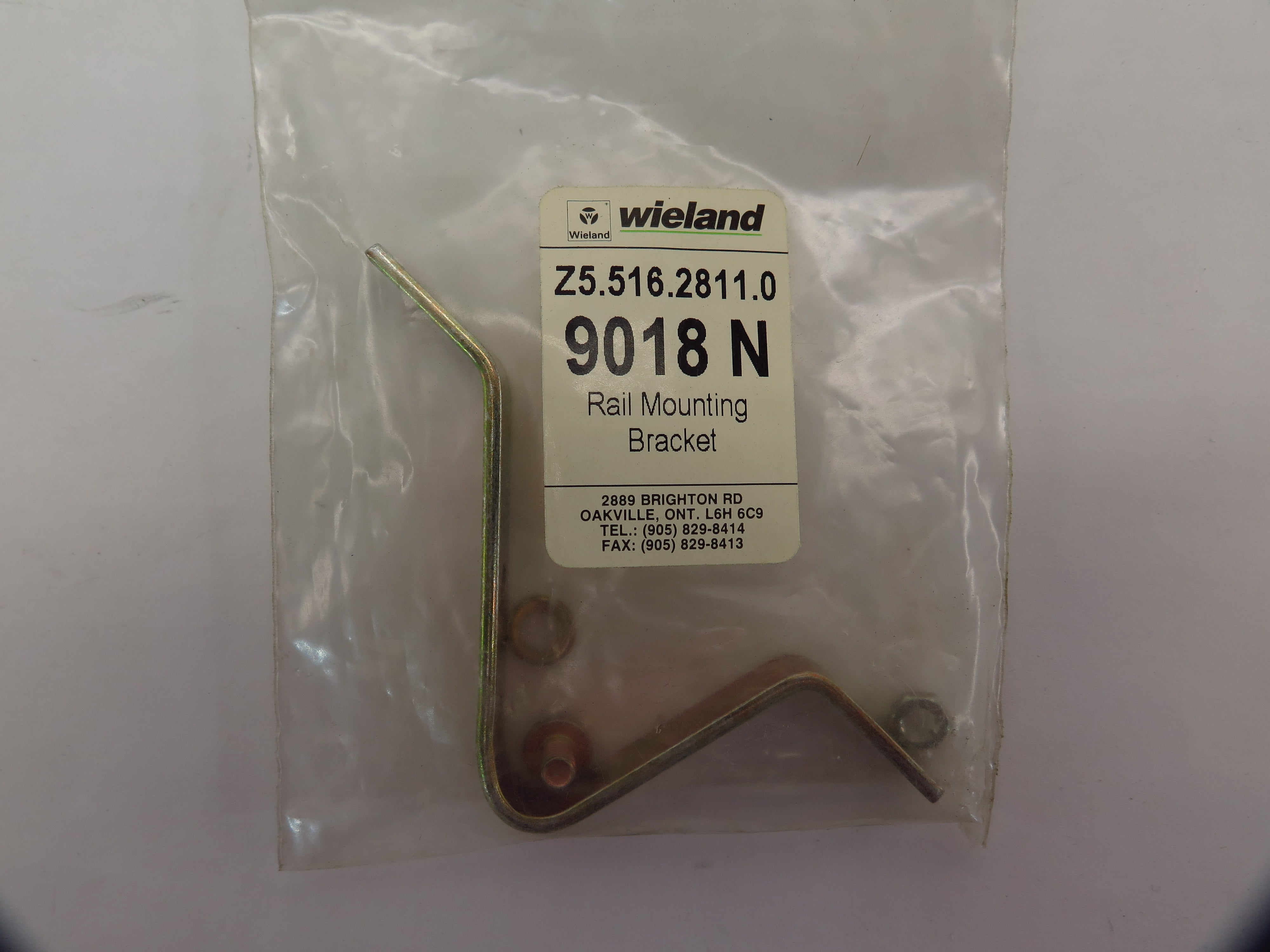 Wieland 9018 N Rail Mounting Bracket (Lot of 10) - Advance Operations