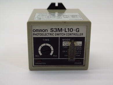 Omron photoelectric switch controller S3M-L10-G - Advance Operations