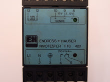 Load image into Gallery viewer, Endress &amp; Hauser FTC 420 Nivotester Limit Switch 250V 4A - Advance Operations

