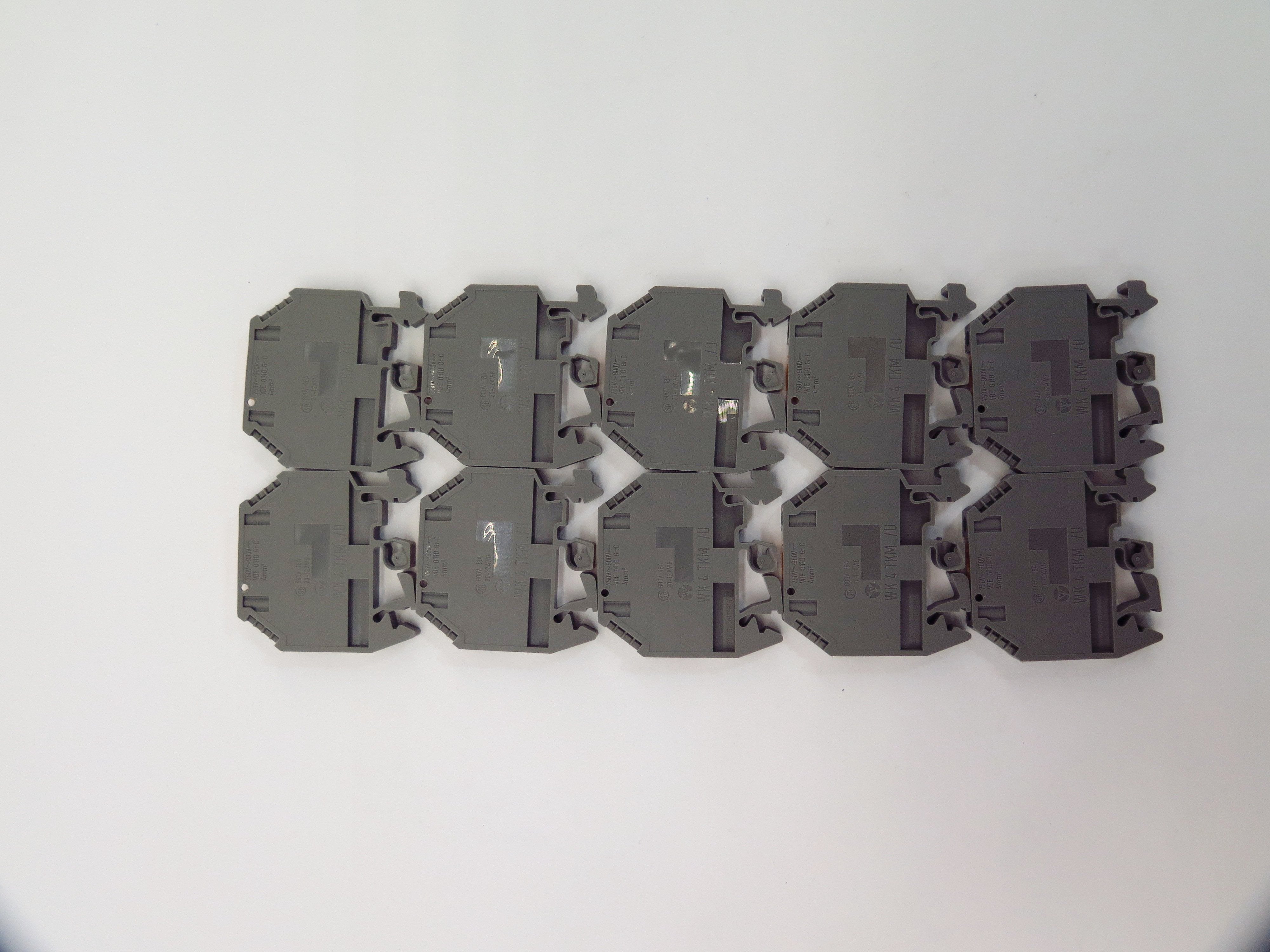 Wieland Knife disconnect terminal WK 4 TKM /U Lot of 10 - Advance Operations