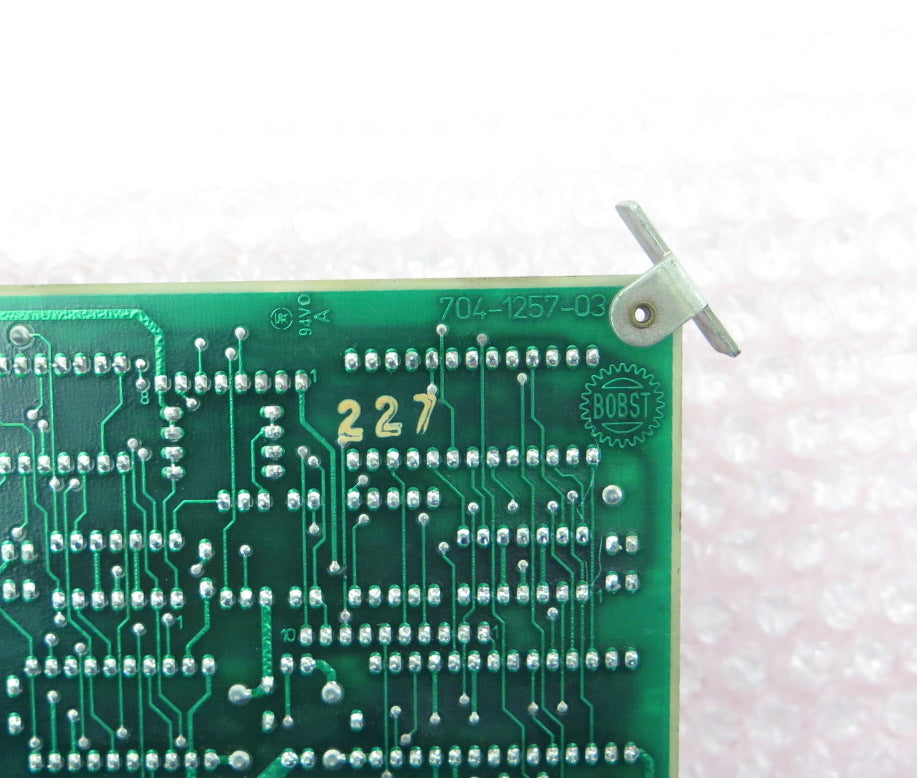 Bobst Motor Control Board 704-1257-03 - Advance Operations