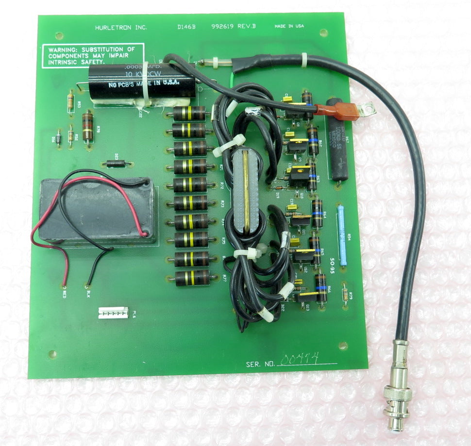 Hurletron Inc PC Board D146B 992619 Rev B - Advance Operations