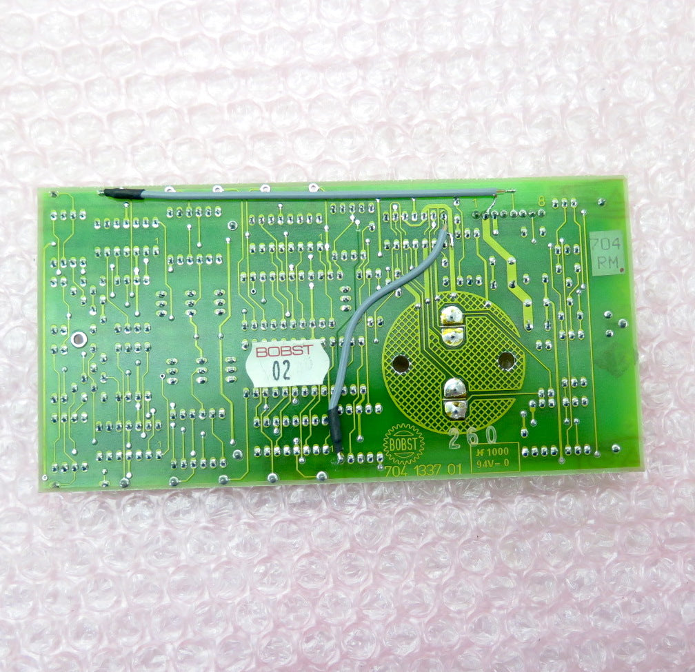 Bobst PC Board 704 1337 01 - Advance Operations